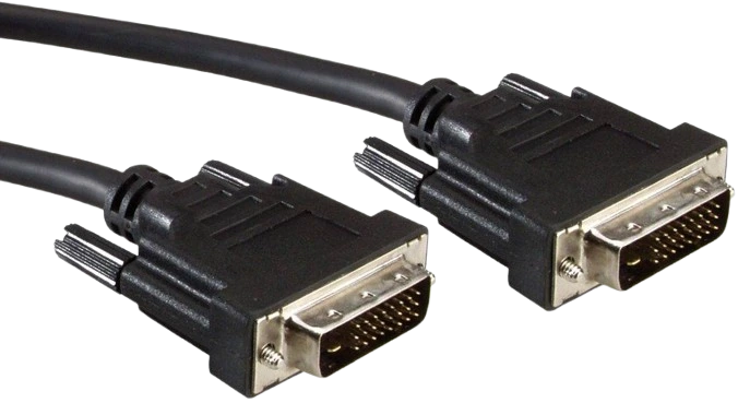 DVI Cable (DVI-D / DVI-I) for Monitor, PC & Display Connection